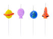 Picture of BIRTHDAY CANDLES SPACE 2-3CM - 4 PACK
